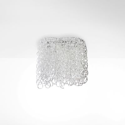Lampada a plafone mod. Giogali, metallo e vetro di Murano