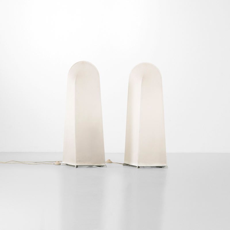 Kazuhide Takahama : Due lampade da terra mod. Kazuki  - Asta Design Lab - Cambi Casa d'Aste
