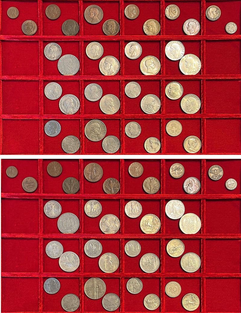 REGNO D'ITALIA. VITTORIO EMANUELE III DI SAVOIA, 1900-1946. Lotto di 36 monete.  - Auction Numismatics - Cambi Casa d'Aste