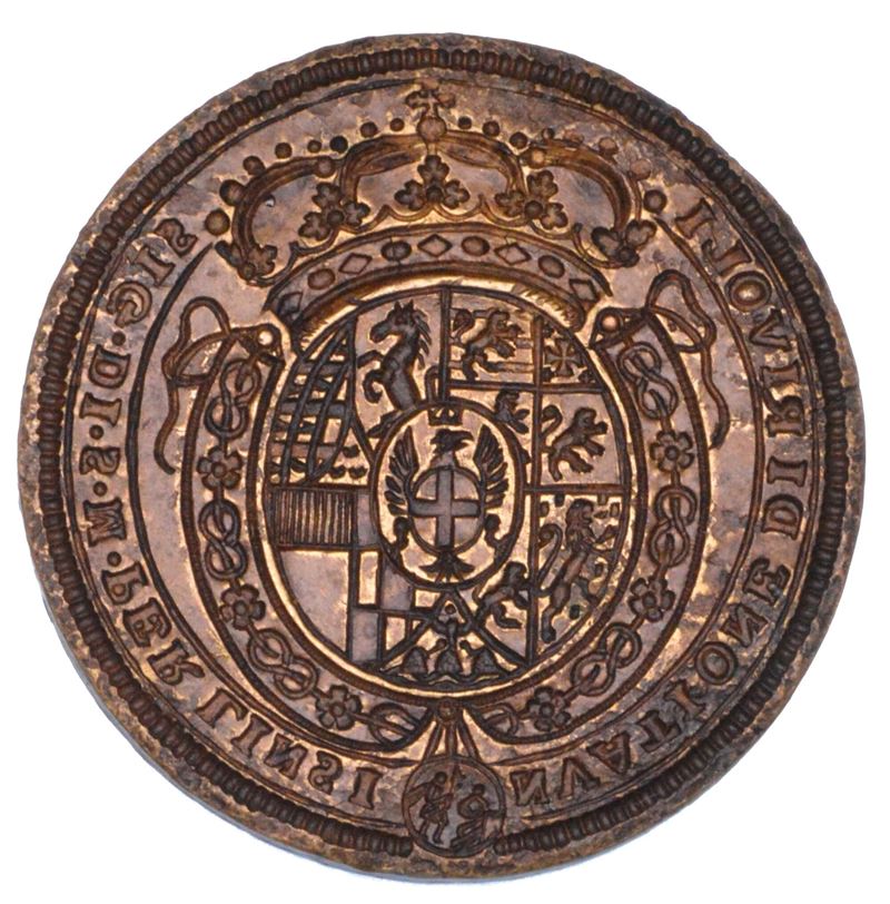 DUCATO DI SAVOIA. VITTORIO AMEDEO II DI SAVOIA, 1675-1730. Sigillo per l'insediamento di Rivoli.  - Asta Numismatica - Cambi Casa d'Aste