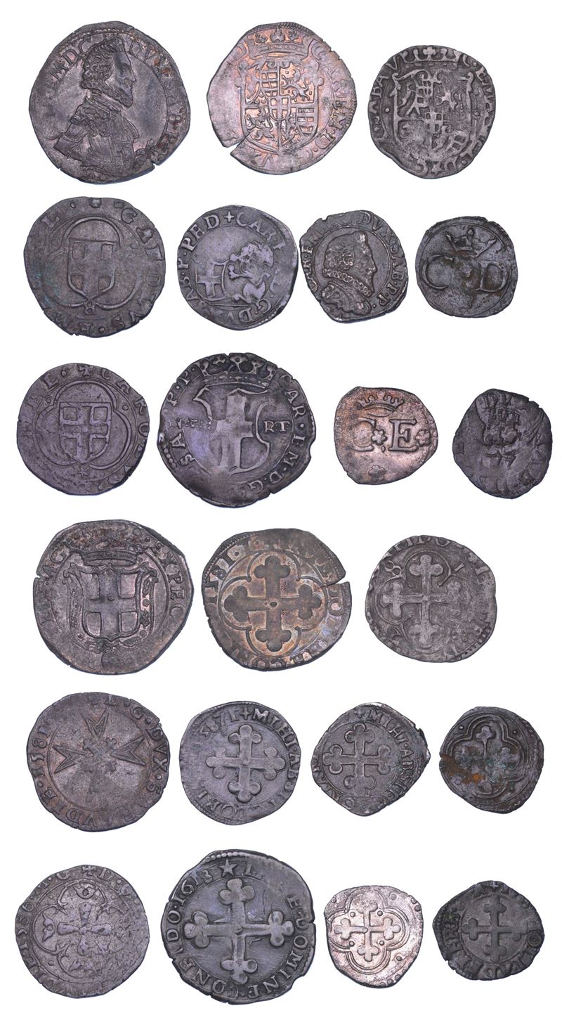 DUCATO DI SAVOIA. CARLO EMANUELE I Il Grande, 1580-1630. Lotto di undici monete.  - Auction Numismatics - Cambi Casa d'Aste
