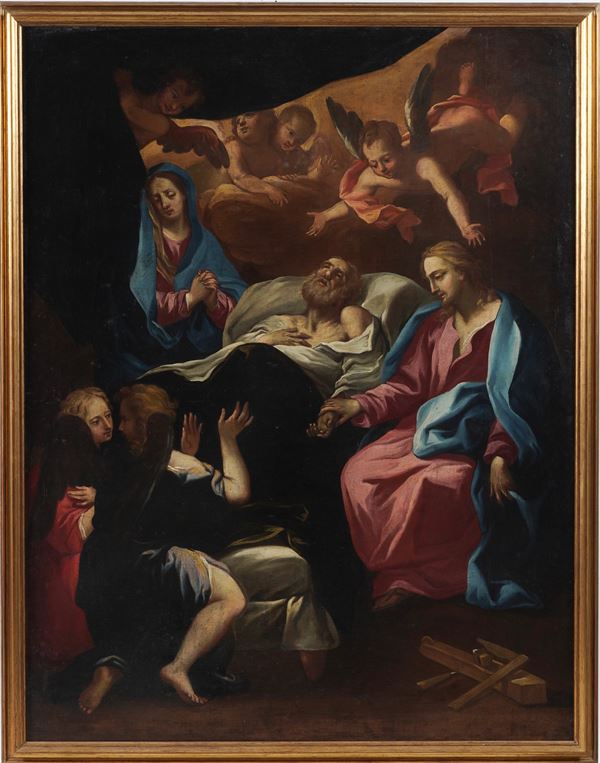 Scuola del XVIII secolo Transito di San Giuseppe