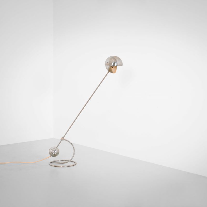 Paolo Tilche : Lampada da terra basculante  - Asta Design - Cambi Casa d'Aste