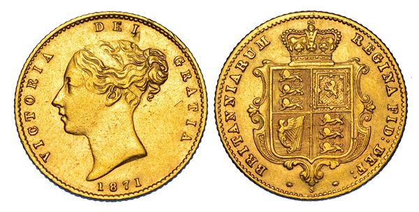 AUSTRALIA. VICTORIA, 1837-1901. Half Sovereign 1871. Sydney.