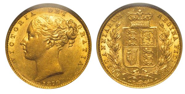 AUSTRALIA. VICTORIA, 1837-1901. Sovereign 1879. Sydney.