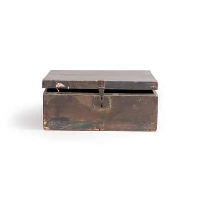 Scatola in legno, dimensioni cm 41 x 34,5 x 19