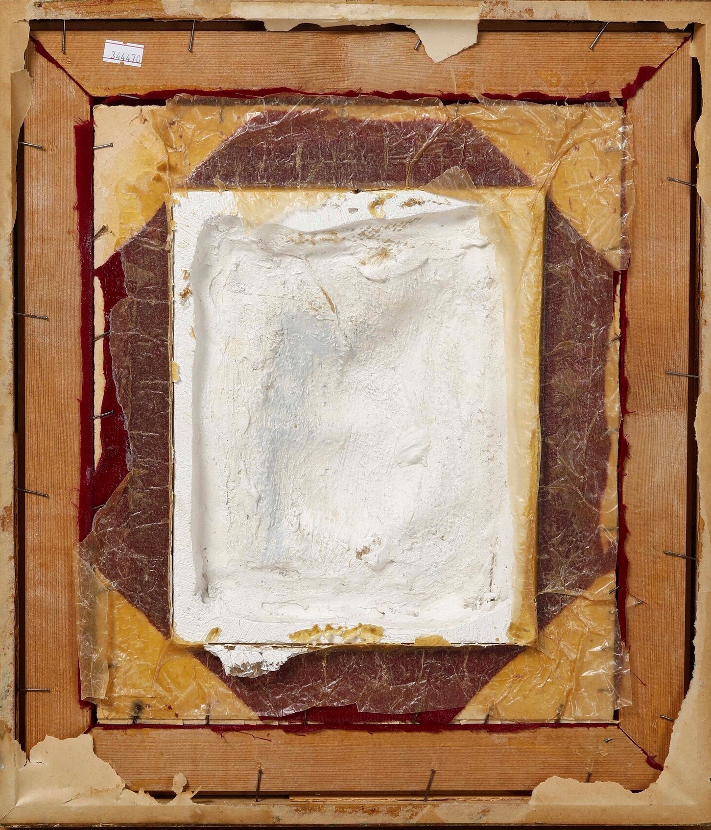 Manifattura del XIX-XX secolo, Ecce Homo, rilievo in gesso
