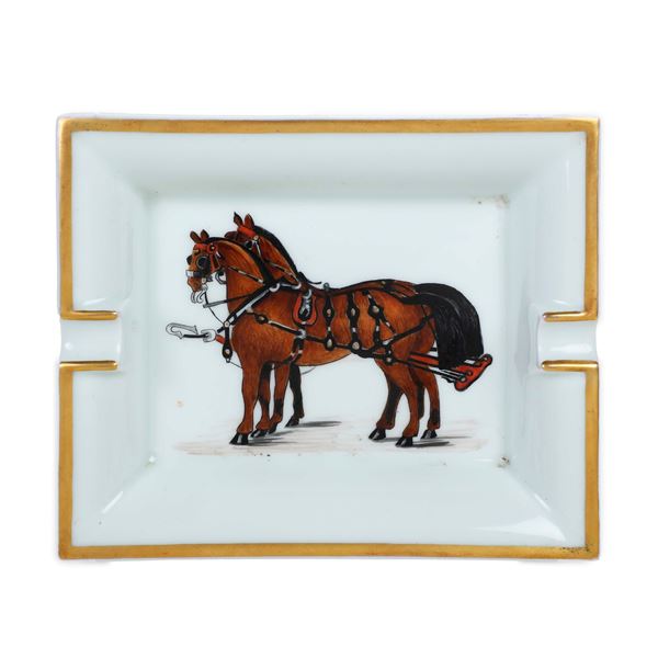 Hermès, figure di cavalli, anni ‘70 del XX secolo.