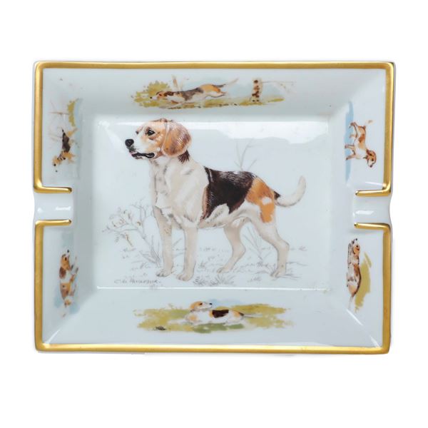 Hermès, figura di cane da caccia, anni'70 del XX secolo.