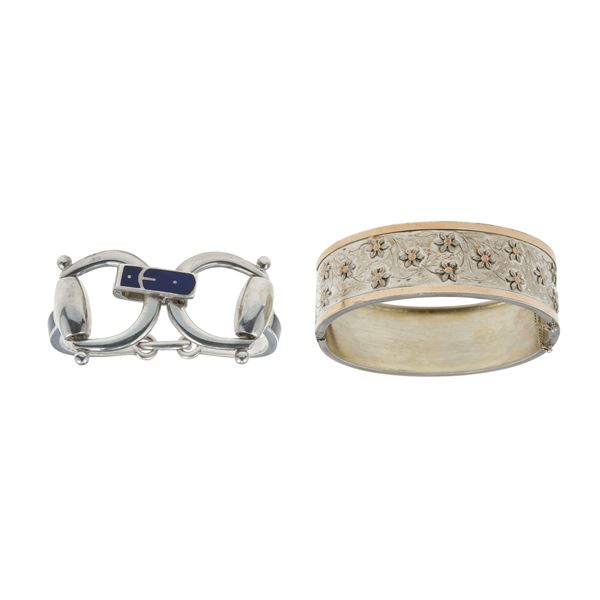 Lotto composto da due bracciali