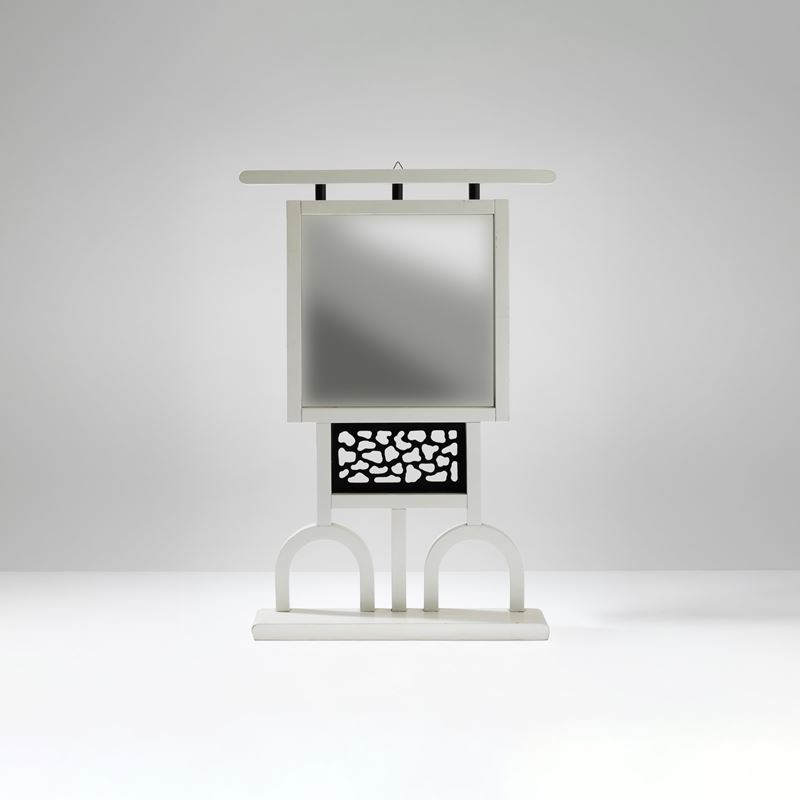 George J. Sowden : Specchio a parete mod. Donna  - Asta Design - Cambi Casa d'Aste