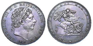 Regno Unito, George III, Crown del 1819