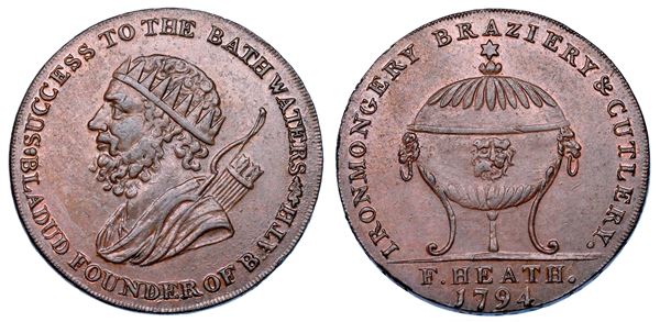 REGNO UNITO. GEORGE III, 1760-1820. Token 1794.