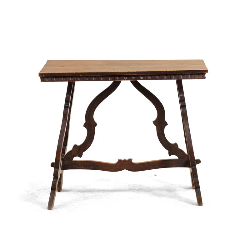 Tavolo fratino in stile  - Auction Antiques - Cambi Casa d'Aste
