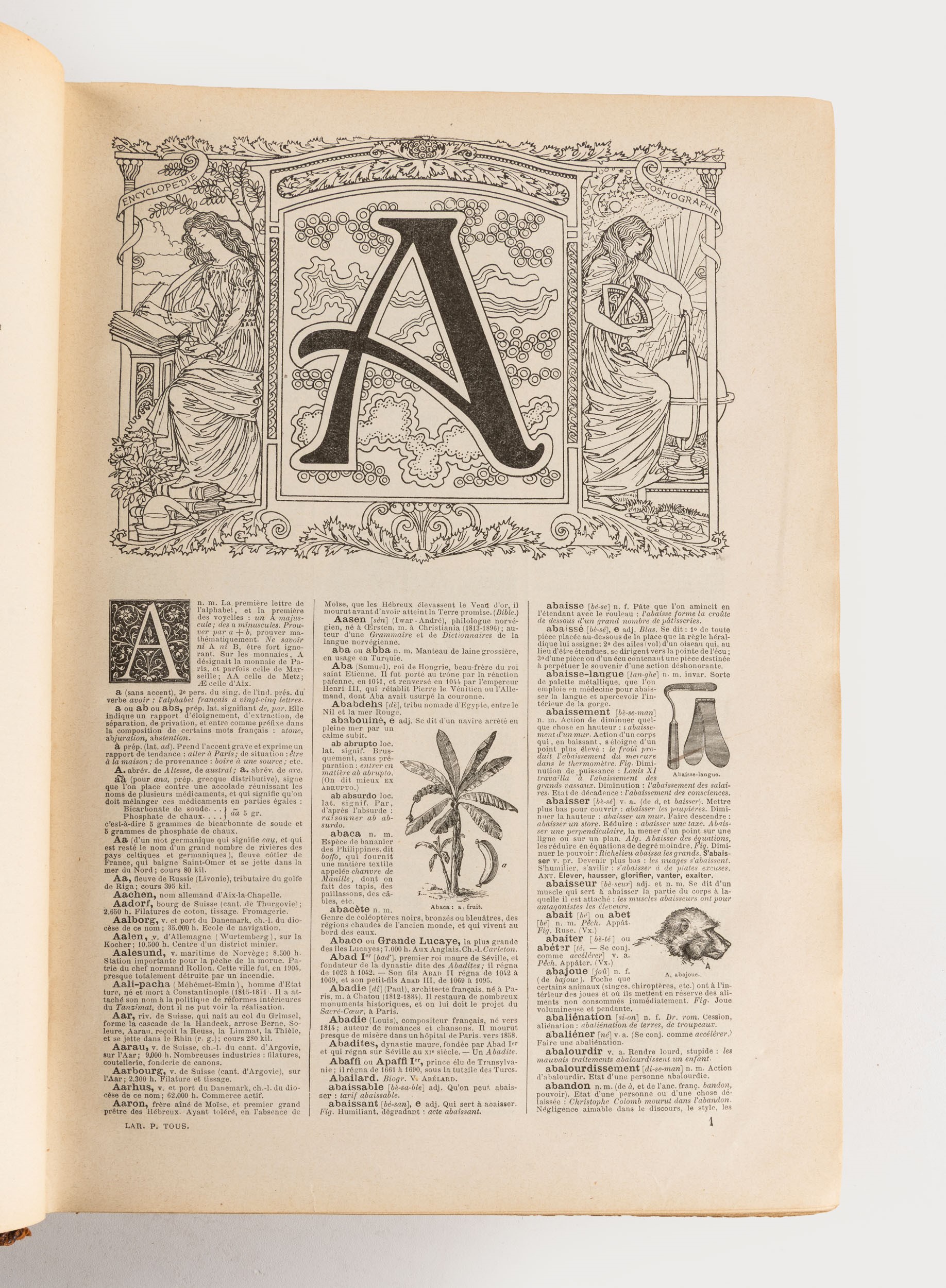 Augé, Claude (1854-1924), A cura di Le Larousse pour tous. Nouveau dictionnaire encyclopédique