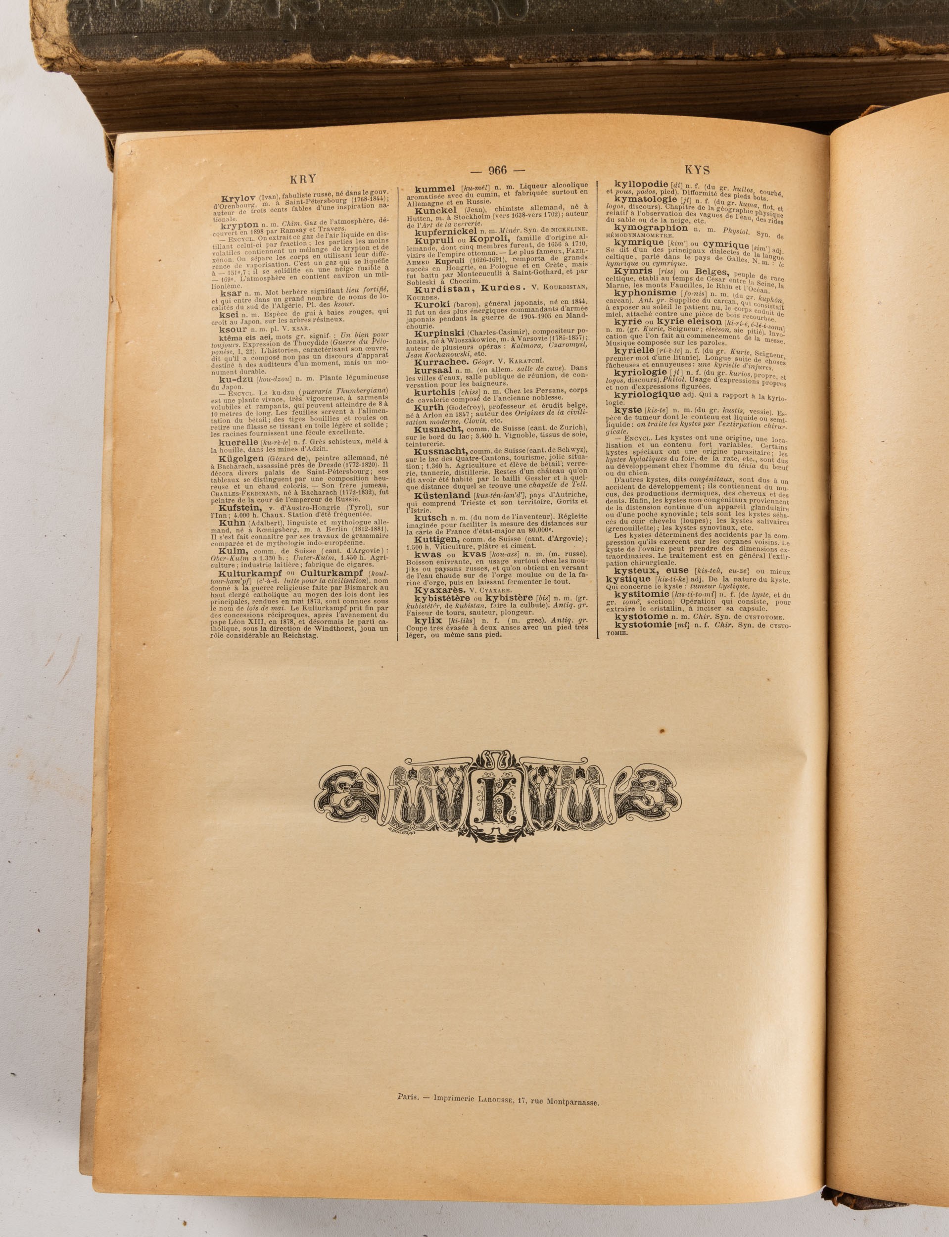 Augé, Claude (1854-1924), A cura di Le Larousse pour tous. Nouveau dictionnaire encyclopédique
