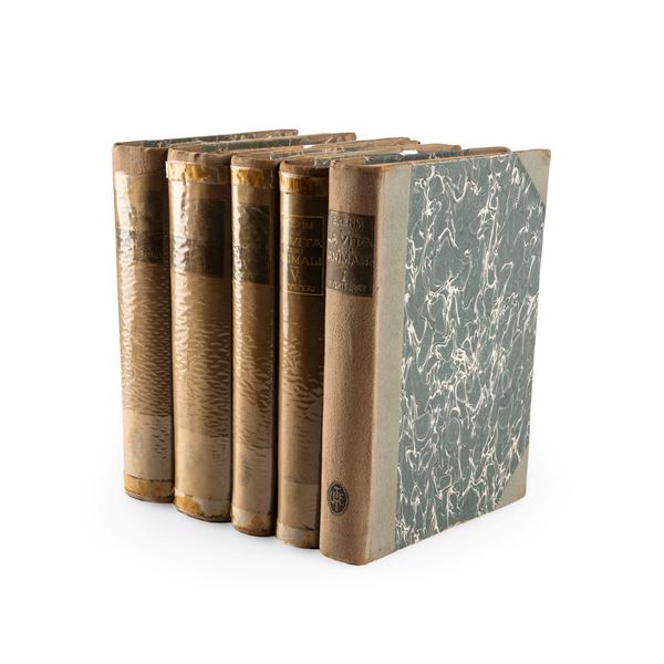 Brehm, Alfred Edmund (1829-1884) La vita degli animali.. Torino, Unione Tipografico-Editrice Torinese, 1926