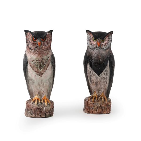 Due figure di gufo. Milano, Sergio Croci, 1992.