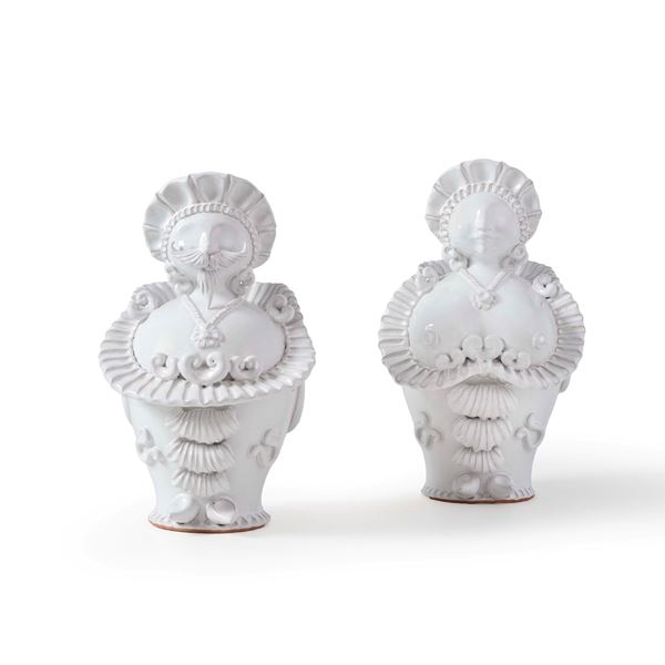 Coppia di pupe. Puglia, seconda metà del XX secolo.