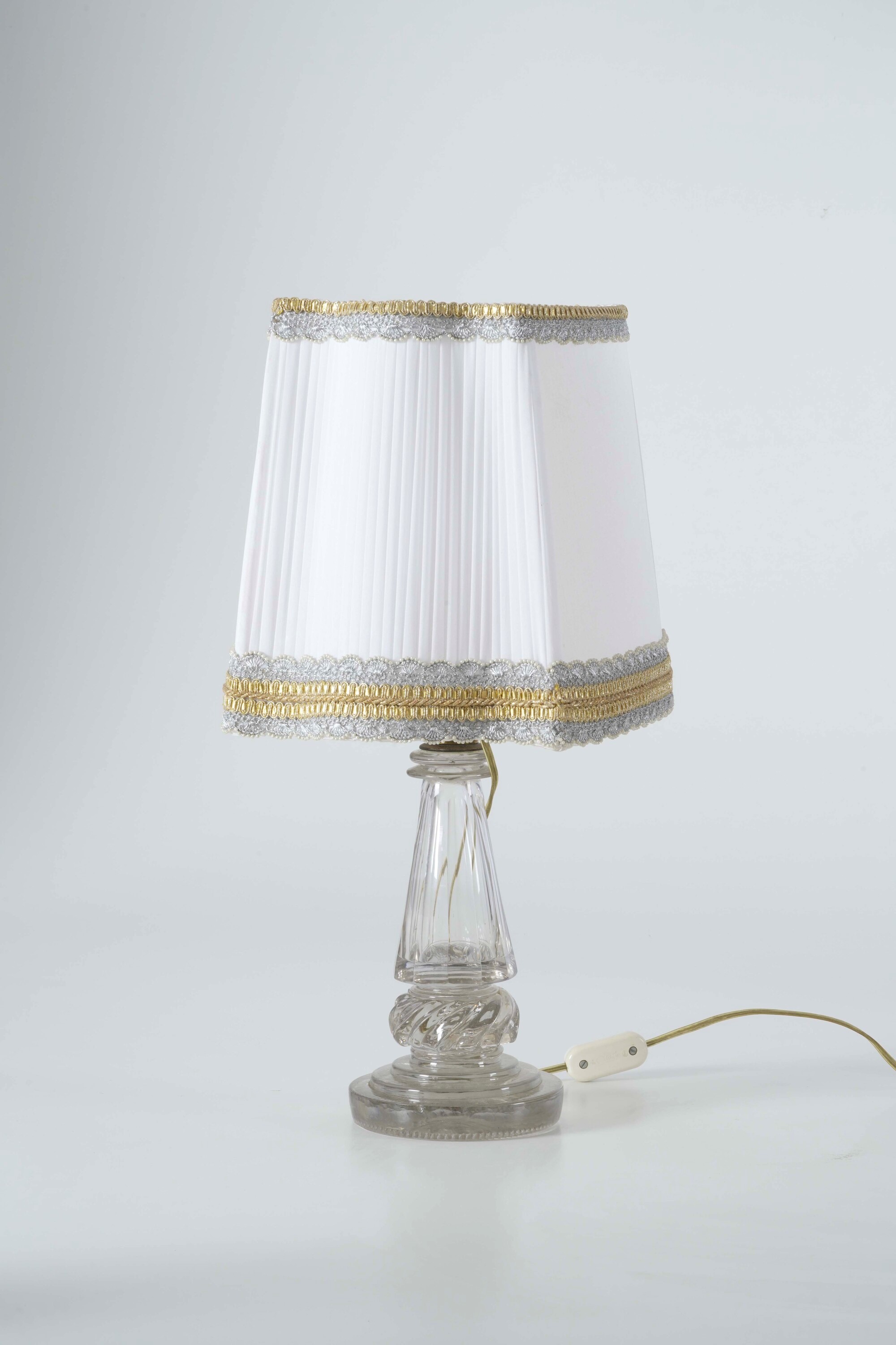 Lampada da Tavolo in Vetro