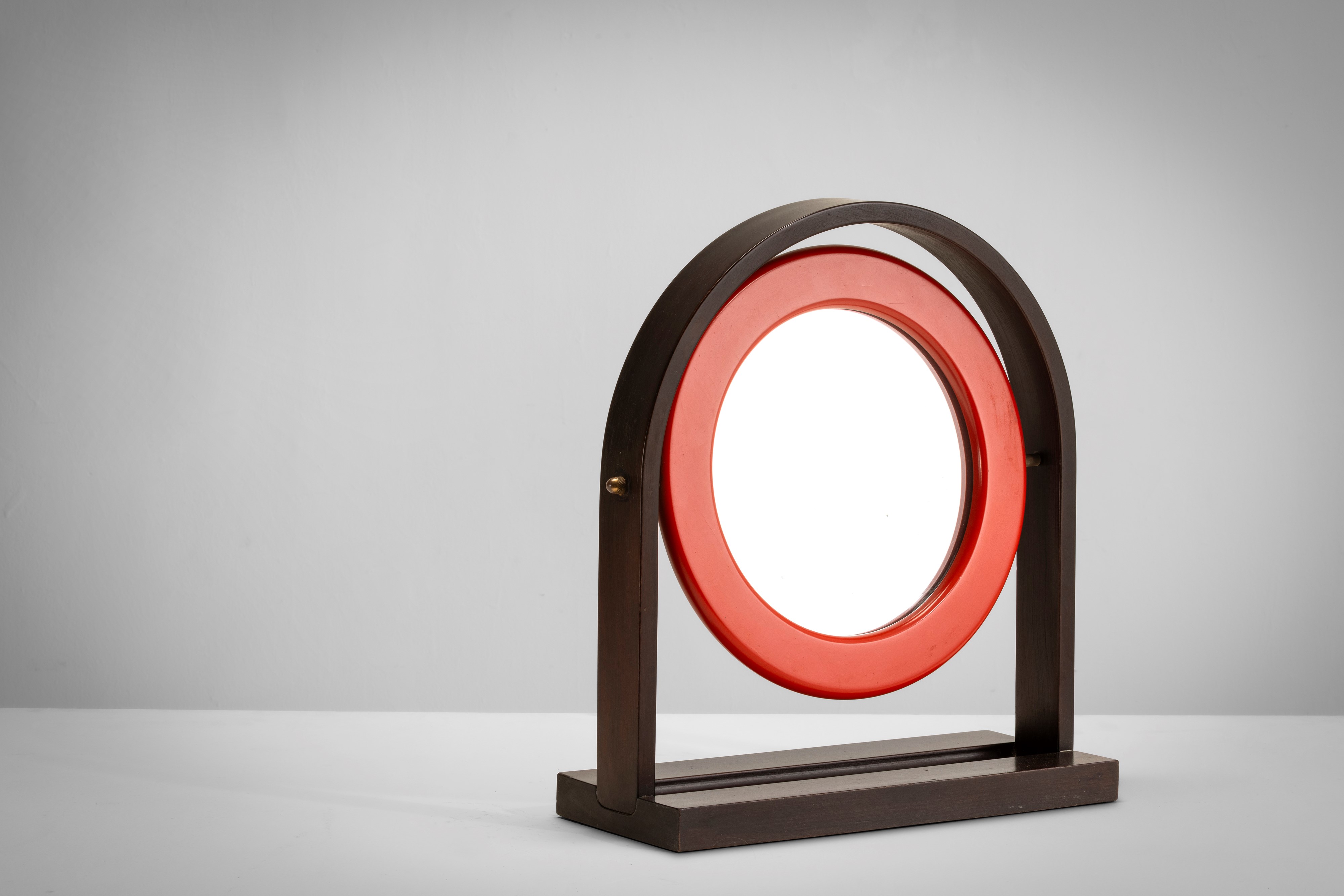 Ettore Sottsass - Specchio da Tavolo Sandretta Mod. Sp63
