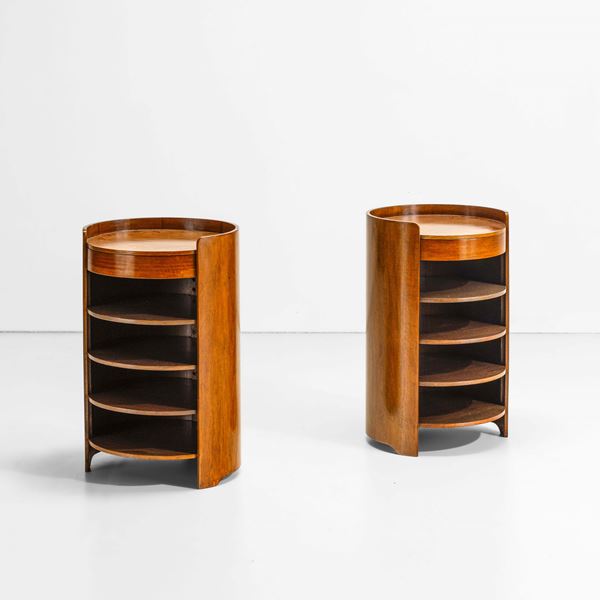 Luigi Caccia Dominioni - Due comodini mod. Casaccia