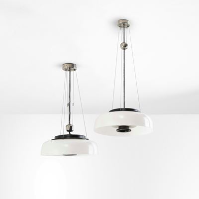 Due Lampade a Sospensione Mod. 2121