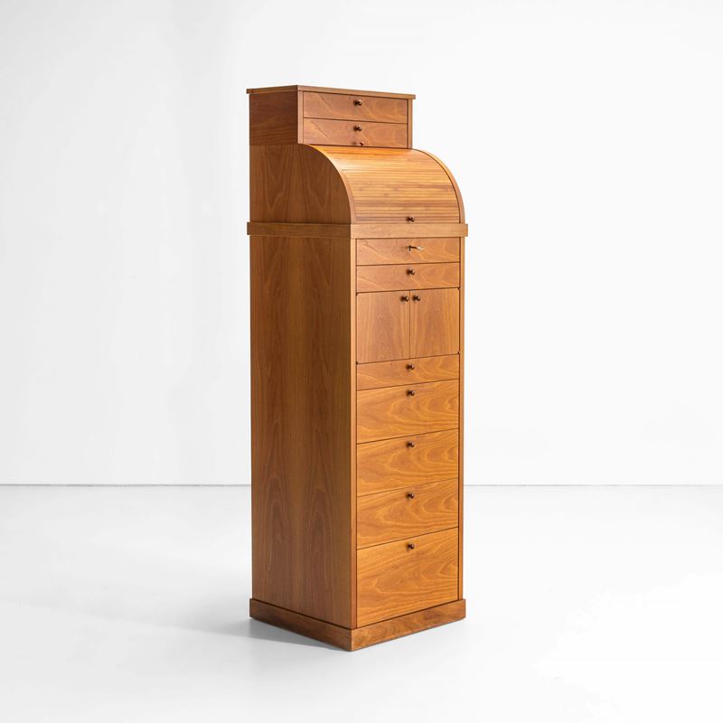 Aldo Rossi : Mobile secretaire mod. Carteggio.  - Asta Design 200 - Cambi Casa d'Aste