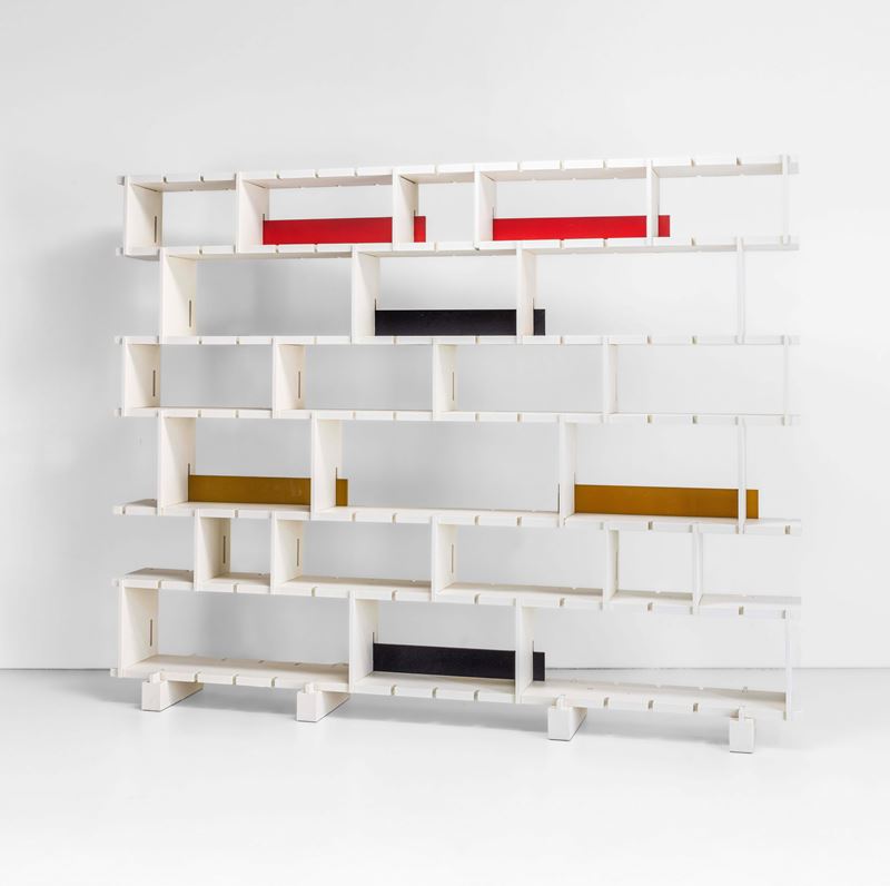 Vittoriano Viganò : Libreria  - Auction Design 200 - Cambi Casa d'Aste