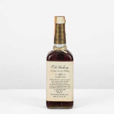 Old Hickory, Straight Bourbon Whiskey 20 Years Old 1974, 40% Vol, 75cl