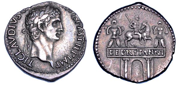 CLAUDIO, 41-54. Denario, 46-47.