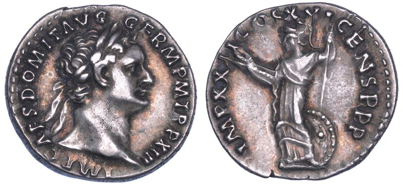 DOMIZIANO, 81-96. Denario, 93-94.  - Auction Numismatics - Cambi Casa d'Aste
