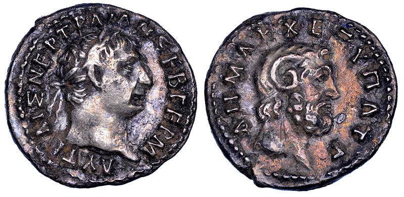 TRAIANO, 98-117. Dracma, 100. Cirene.  - Auction Numismatics - Cambi Casa d'Aste