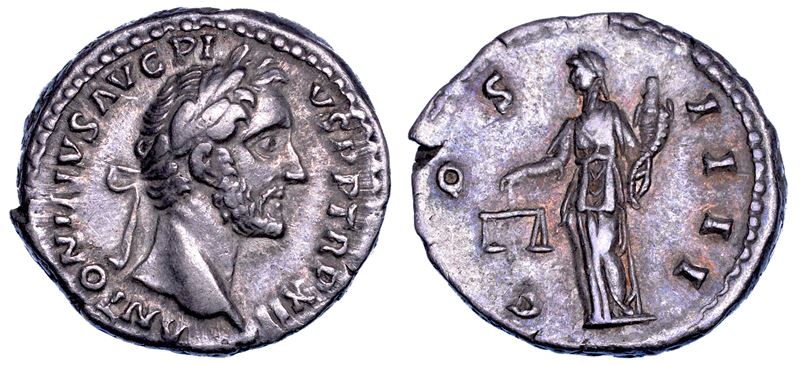 ANTONINO PIO, 138-161. Denario, 148-149.  - Auction Numismatics - Cambi Casa d'Aste