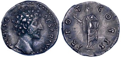 Marco Aurelio, Denario (139-161 d.C.)