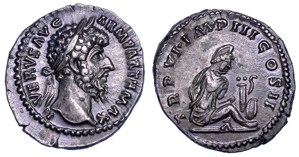 LUCIO VERO, 161-169. Denario, 165-169.