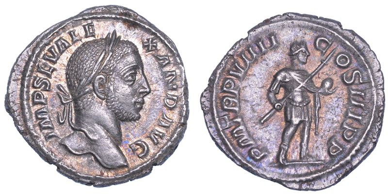 ALESSANDRO SEVERO, 222-235. Denario, 230. Roma.  - Auction Numismatics - Cambi Casa d'Aste