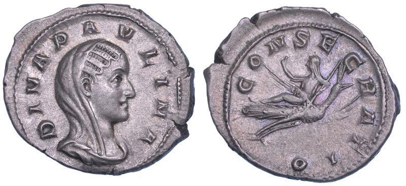 CECILIA PAOLINA (moglie di Massimino I), +235. Denario, 236. Roma.  - Auction Numismatics - Cambi Casa d'Aste