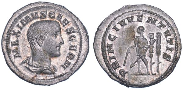 MASSIMO (Cesare), + 238. Denario. Roma.