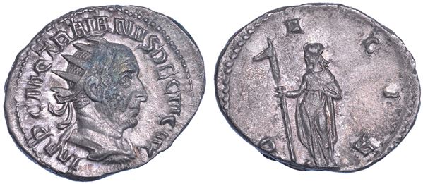 TRAIANO DECIO, 249-251. Antoniniano. Roma.
