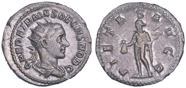 ERENNIO ETRUSCO (Cesare sotto Traiano Decio), 249-251. Antoniniano. Roma.