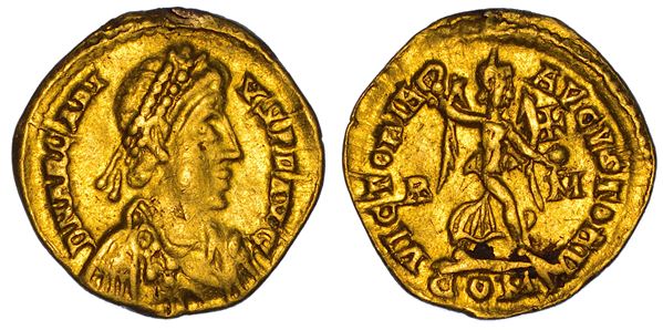 ARCADIO, 383-408. Tremisse. Roma.