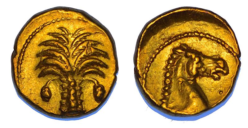 ZEUGITANIA. CARTAGINE. 1/10 di Shekel, circa anni 350-320 a.C.  - Auction Numismatics - Cambi Casa d'Aste