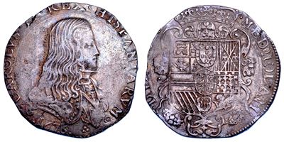Carlo II di Spagna, Medaglia commemorativa, 1676