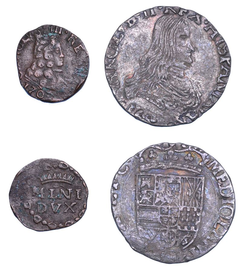 MILANO. Lotto di due monete.  - Auction Numismatics - Cambi Casa d'Aste