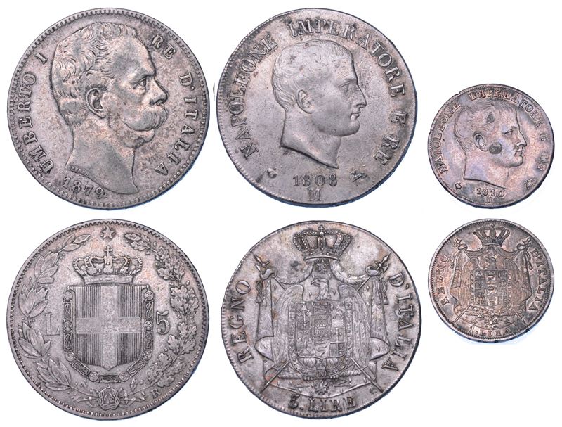 ITALIA. Lotto di tre monete.  - Auction Numismatics - Cambi Casa d'Aste