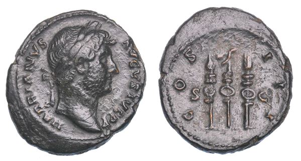 ADRIANO, 117-138. Quadrante, anni 125-128.