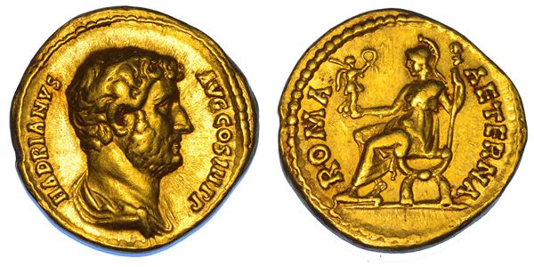 ADRIANO, 117-138. Aureo, anni 134-138.