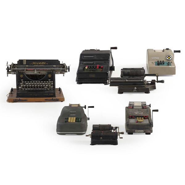 Collezione di calcolatrici vintage