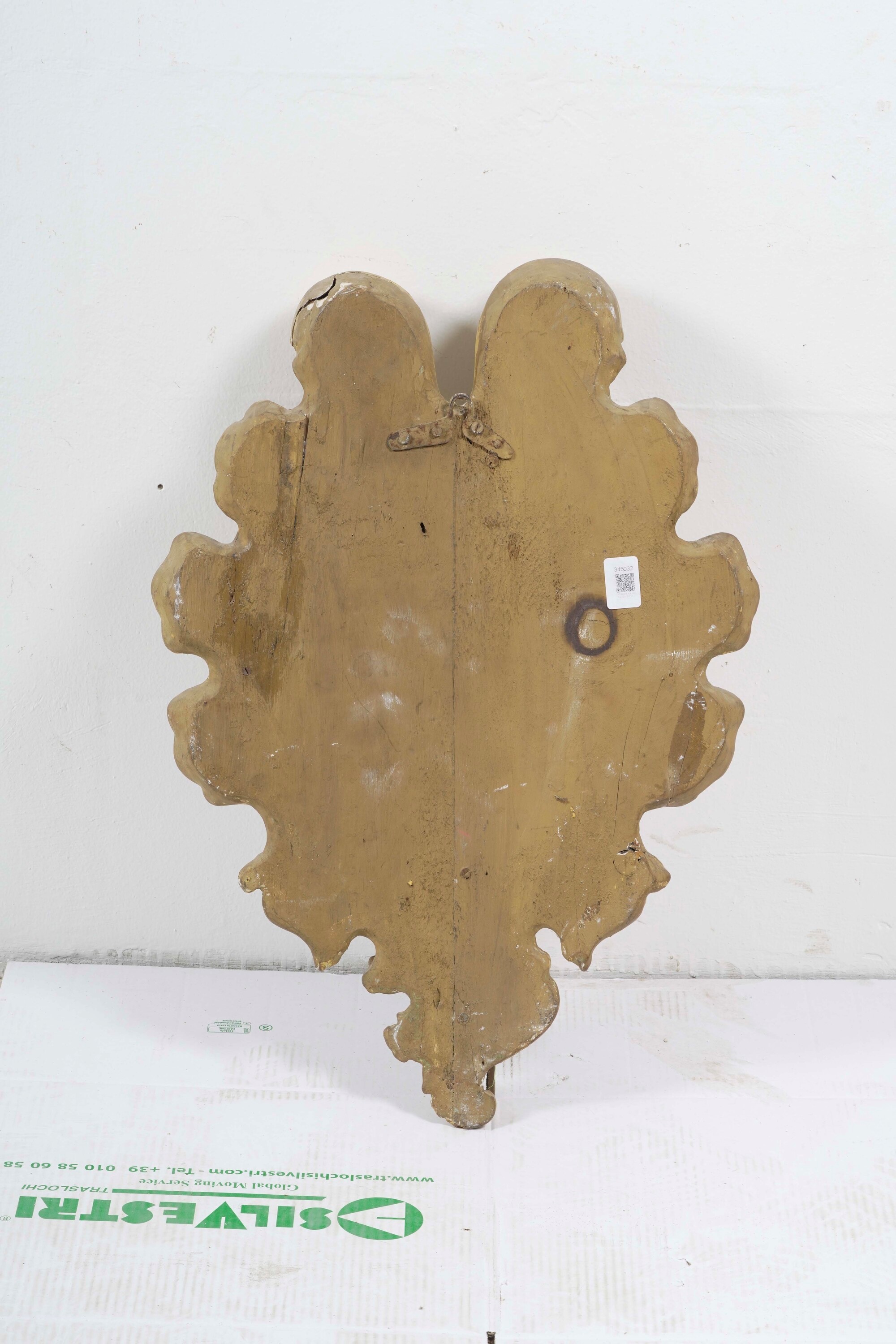 Fregio Barocco con Figura Allegorica Silvestre. XVII Secolo